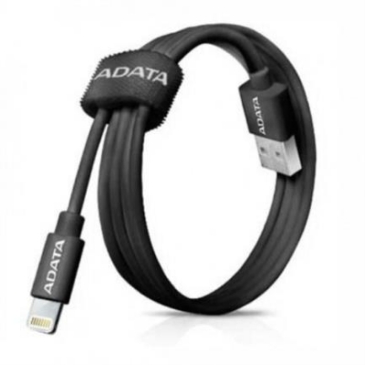 Imagen de Cable Adata USB-Lightning Plástico 100cm Color Negro