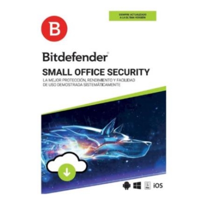 Imagen de Licencia Antivirus Bitdefender ESD Small Office Security 1 Año 20 Usuarios + 1 Server
