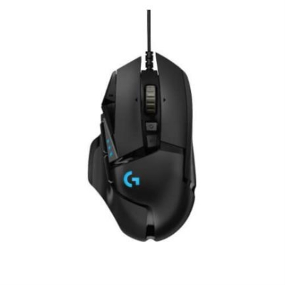 Imagen de Mouse Logitech G502 Gaming Hero Alámbrico Alto Rendimiento Color Negro