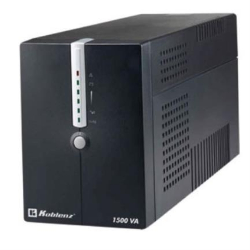 Imagen de UPS Koblenz 15012 USB/RN Línea Pro 1.5 KVA/900W 8 Contactos 6 LEDS