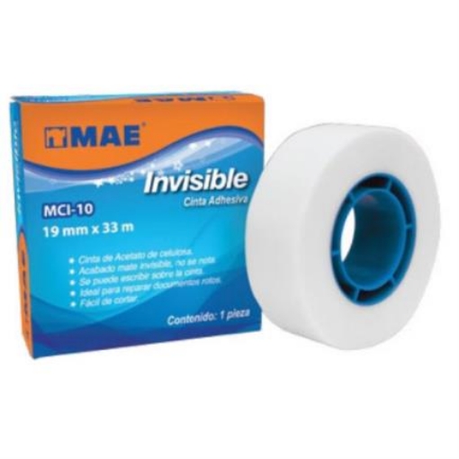 Imagen de Cinta Invisible Mae MCI-10 En Caja 19mmx32.9m