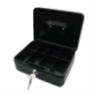 Imagen de Caja Dinero Nextep Metálica Mediana 20cm Color Negro