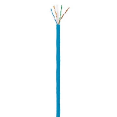 Imagen de Bobina Cable Intellinet Cat 6 CCA 305m Sólida Color Azul