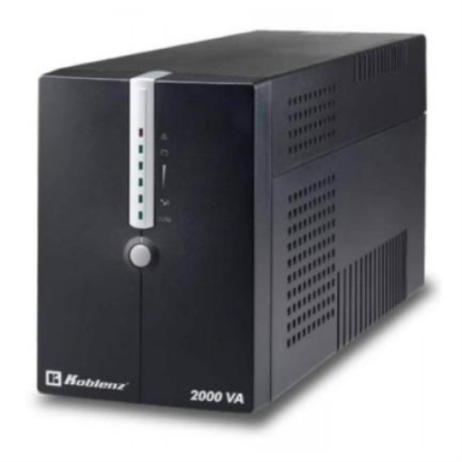 Imagen de UPS Koblenz 20012 USB/R Línea Pro 2KVA/1200W 8 Contactos 6 LEDS