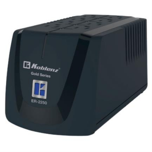 Imagen de Regulador Koblenz ER-2250 2250VA/1000W 8 Contactos 1LED Garantía 5 Años