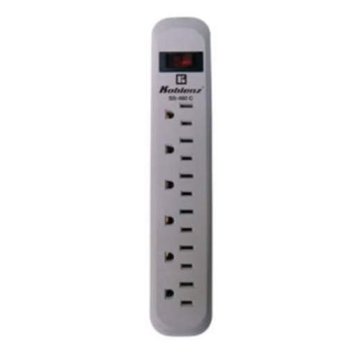 Imagen de Supresor Koblenz SS-460-C 460 Joules 6 Contactos Aterrizados Switch On/Off