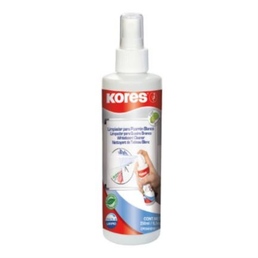 Imagen de LIQUIDO LIMPIADOR P/PIZARRON BLANCO KORES 255 ML