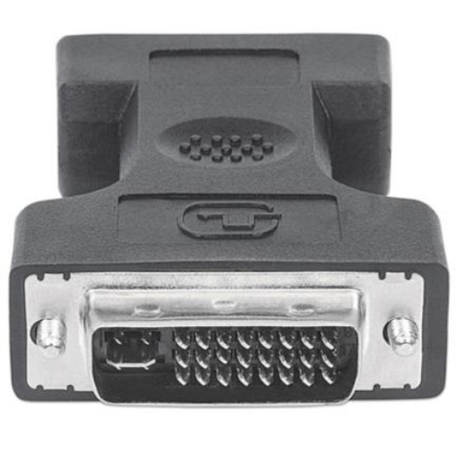 Imagen de Adaptador Manhattan DVI-A&D HD15H 29M Color Negro