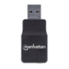 Imagen de Adaptador Manhattan Sonido Estéreo USB Alta Velocidad a Puertos 3.5mm Color Negro