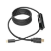 Imagen de Cable Adaptador Tripp Lite USB C A HDMI 4K 2m Color Negro