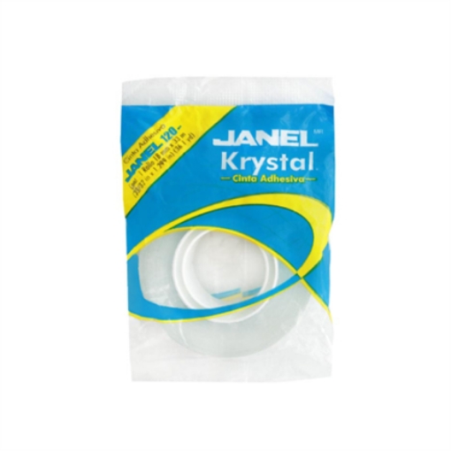 Imagen de CINTA JANEL CRISTAL 120 018X33 MTS