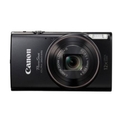 Imagen de Cámara Canon PowerShot ELPH 360 HS 20.2MP FHD 1080p Zoom 12x Color Negro