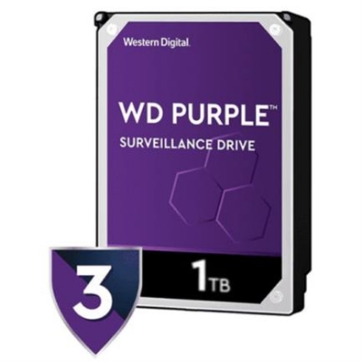 Imagen de Disco duro Western Digital Serie Purple 1 TB SATA 6Gbs 3.5"