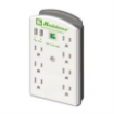 Imagen de Supresor Pared Koblenz SS-1100 USB 100 Joules 7 Contactos/2 Puertos USB 2.4A LED