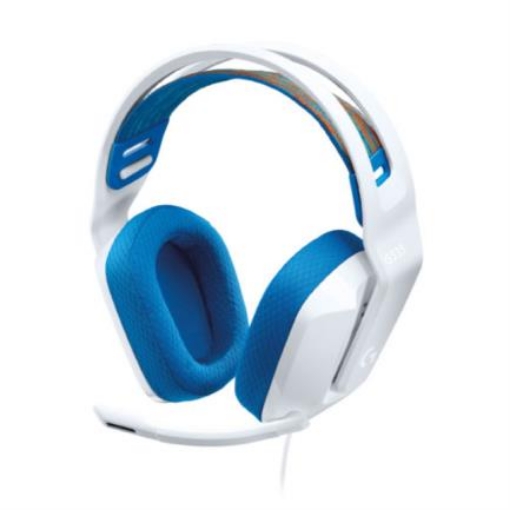 Imagen de Audífonos Logitech G335 Gaming Micrófono/Cable 3.5mm Color Blanco