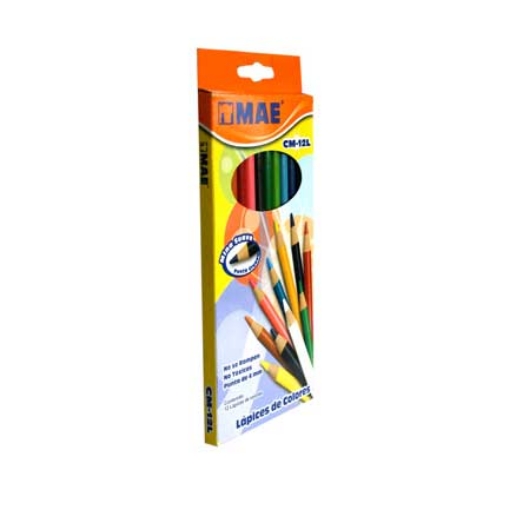 Imagen de COLORES MAE LARGOS MINA 4MM C/12
