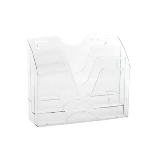 Imagen de ORGANIFOLDER SABLON DE PARED CRISTAL 3 ESPACIOS