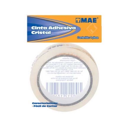 Imagen de CINTA MAE CRISTAL 12 X 65 BOLSA C/16