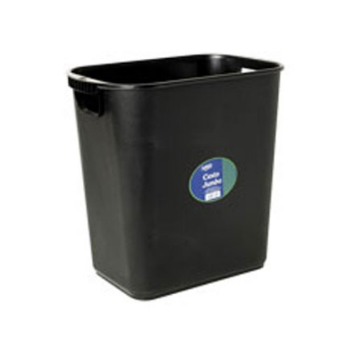 Imagen de CESTO JUMBO SABLON NEGRO 8025 CON ASAS