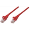 Imagen de Cable Intellinet Red Cat5e UTP RJ45 M-M 1m Color Rojo