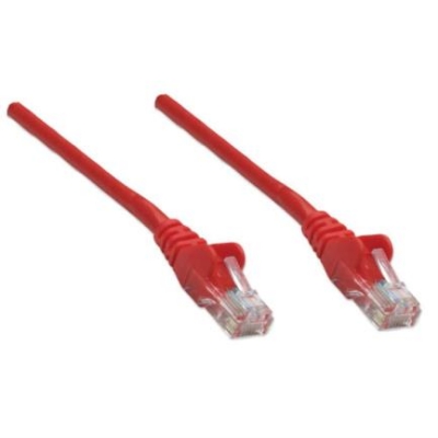 Imagen de Cable Intellinet Red Cat5e UTP RJ45 M-M 1m Color Rojo