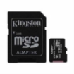 Imagen de Memoria Kingston Micro SD Canvas Select Plus 128GB UHS-I Clase 10 C/Adaptador