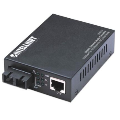 Imagen de Convertidor Intellinet Medios Gigabit Ethernet 1000Base-T a 1000Base-SX (SC) Multi-Modo 550m