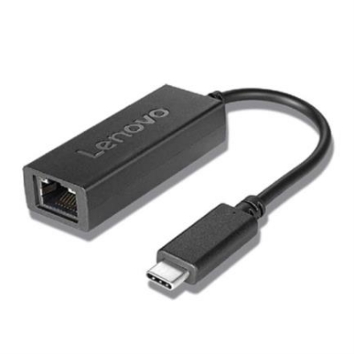 Imagen de Adaptador Lenovo USB-C a Ethernet Color Negro