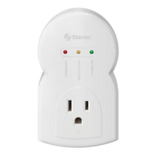 Imagen de Protector de Voltaje Steren Contra Variaciones 3600W para Electrodomésticos