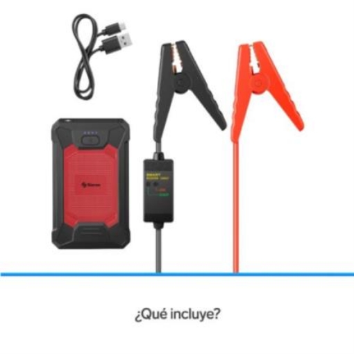Imagen de Arrancador Steren para Auto Compacto o SUV Power Bank Linterna LED