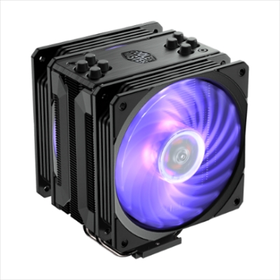 Imagen de Disipador Cooler Master Hyper 212 RGB Black Edition Intel 1151 AMD AM4