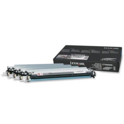 Imagen de Kit Fotoconductor Lexmark 20000 Páginas para C/X73x/74x C/4 Pzas