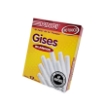 Imagen de Gis vinci moldeado blanco caja c/12 piezas