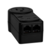 Imagen de Protector de Voltaje Vorago AVR-300 RJ45/RJ11 Portátil 900 Joules para Electrodomésticos