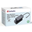 Imagen de Adaptador Verbatim Inalámbrico USB-C con Lector de Tarjetas QCast Mirror WDA-01