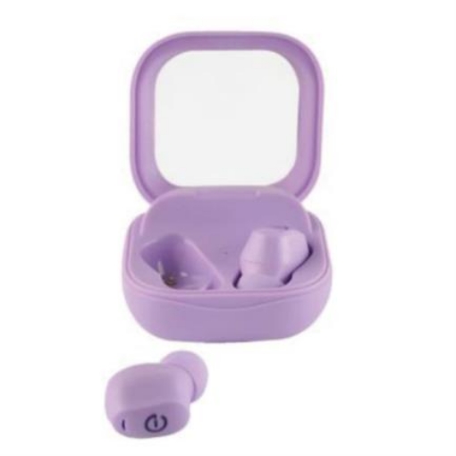 Imagen de AUDIFONOS EASY LINE TWS FLORELA  MORADO