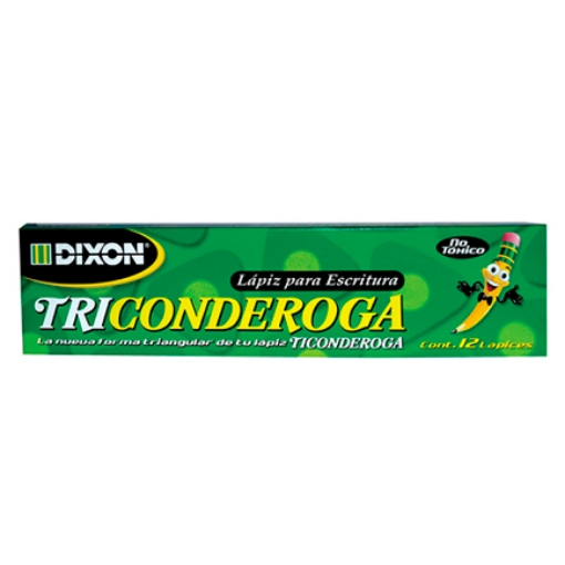 Imagen de Lapiz DIXON triconderoga  2 triangular madera caja c/12 lapices