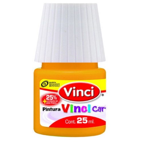 Imagen de Pintura Cartel Vinci 25 ml Amarillo Obscuro #52 Caja c/10 piezas