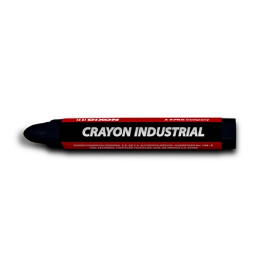 Imagen de Crayón de Cera Industrial  Dixon Azul Caja con 10 Piezas