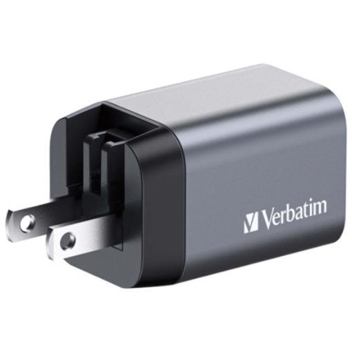 Imagen de Cargador Verbatim de pared GaN - 2 puertos 35 W