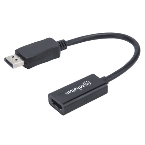 Imagen de Adaptador Manhattan DisplayPort M a HDMI H Cable 15cm 1080P