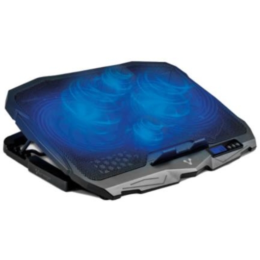 Imagen de Base Enfriadora Vorago CP-301 Laptop Hasta 17" 5 Posiciones LED Ventiladores Color Negro