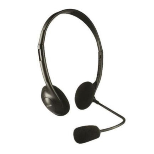 Imagen de Diadema Easy Line Estéreo Sonido Alta Calidad Control Volumen Color Negro