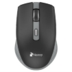 Imagen de Mouse Nextep Inalámbrico Recargable Switch Encendido 1600 dpi Color Negro-Gris
