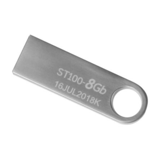 Imagen de Memoria USB Stylos Tech STMUSB1B 8 GB 2.0 Metálica
