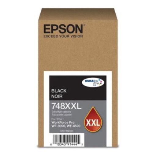 Imagen de Tinta Epson T748XXL Capacidad Extra Alta WF-6090/WF-6590 Color Negro