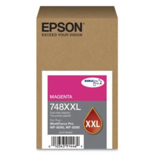 Imagen de Tinta Epson T748XXL Capacidad Extra Alta WF-6090/WF-6590 Color Magenta