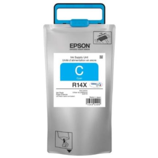 Imagen de Tinta Epson R14X Alta Capacidad WF-R5690 Color Cian