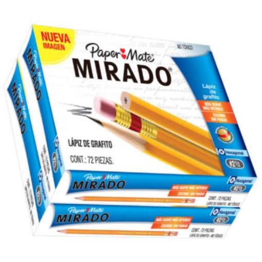 Imagen de LAPIZ BEROL MIRADO 2 1/2 C/144