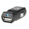 Imagen de Cargador USB Manhattan para Auto 1 Puerto Indicador LED Tablet/Celular Color Negro